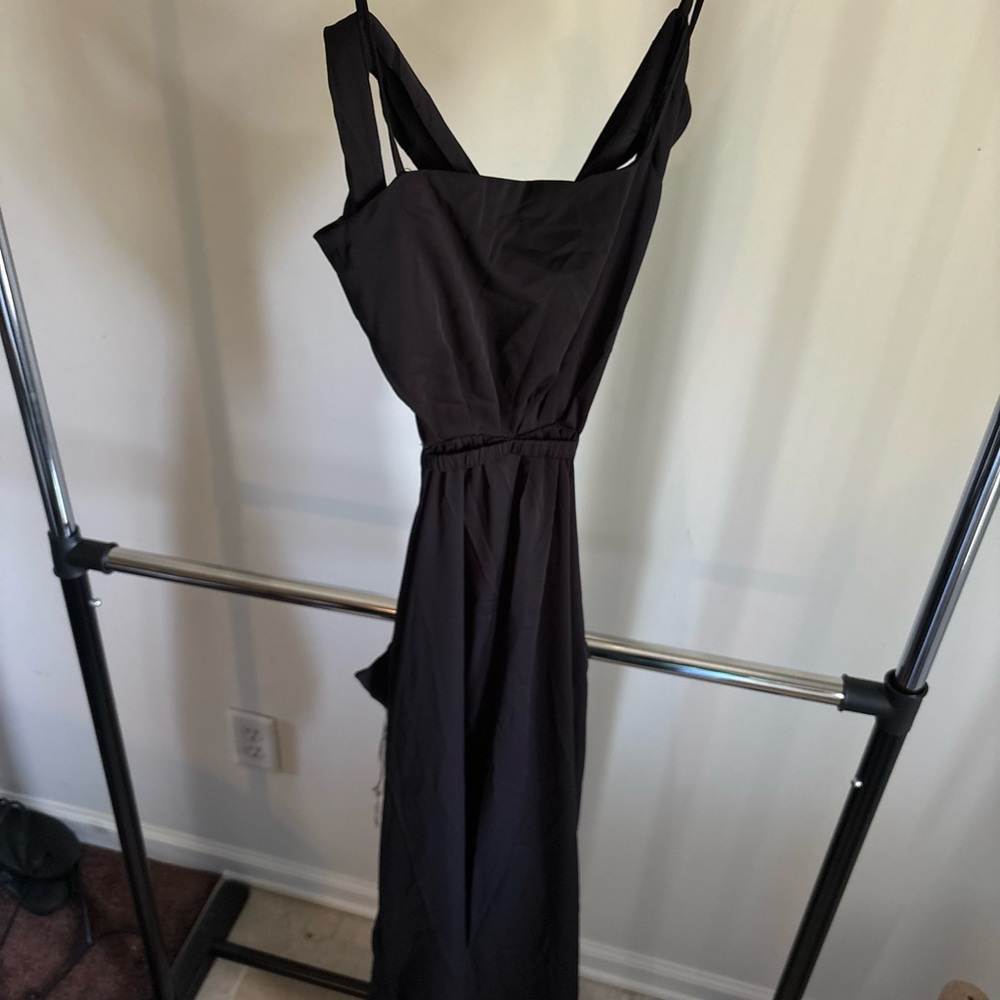 Fashion Nova Black backless Dress